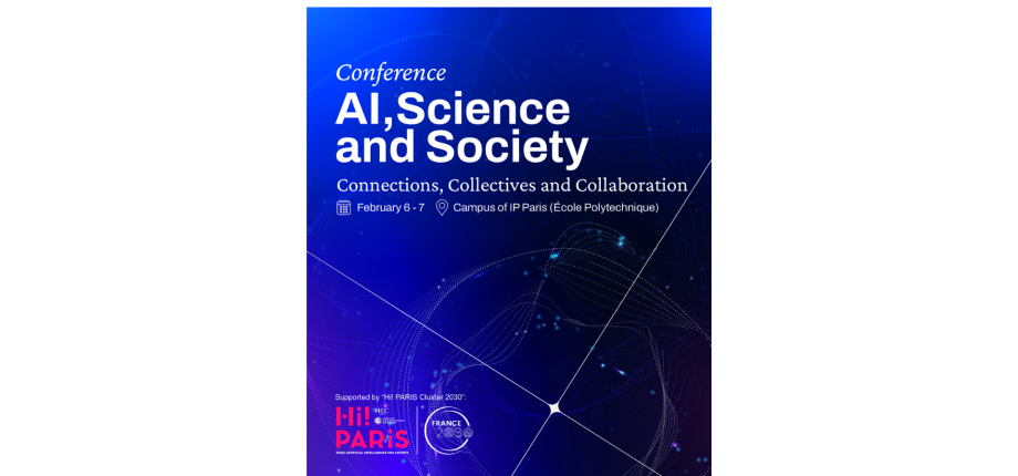 Inscrivez-vous pour participer à la conférence "AI, SCIENCE AND SOCIETY" !