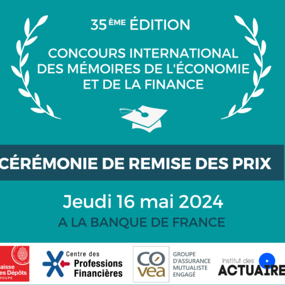 35th Concours International des Mémoires de l'Économie et de la Finance : Congratulations to Noureddine Oulid Azouz