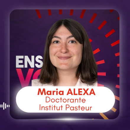 Podcast : Maria Alexa, une poursuite en thèse dans le domaine de la santé