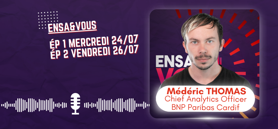 Podcast : Médéric Thomas, data science et carrière à l'international