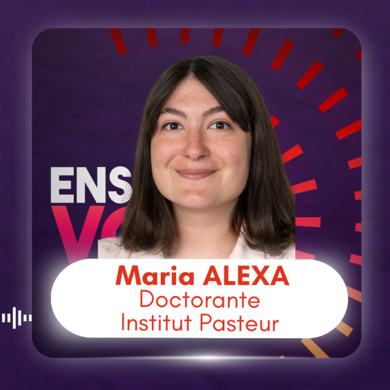 Podcast : Maria Alexa, une poursuite en thèse dans le domaine de la santé