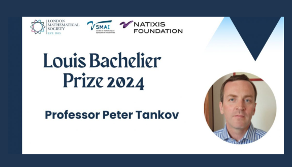 Peter Tankov, ENSAE-CREST professor, winner of the Prix Louis Bachelier 2024